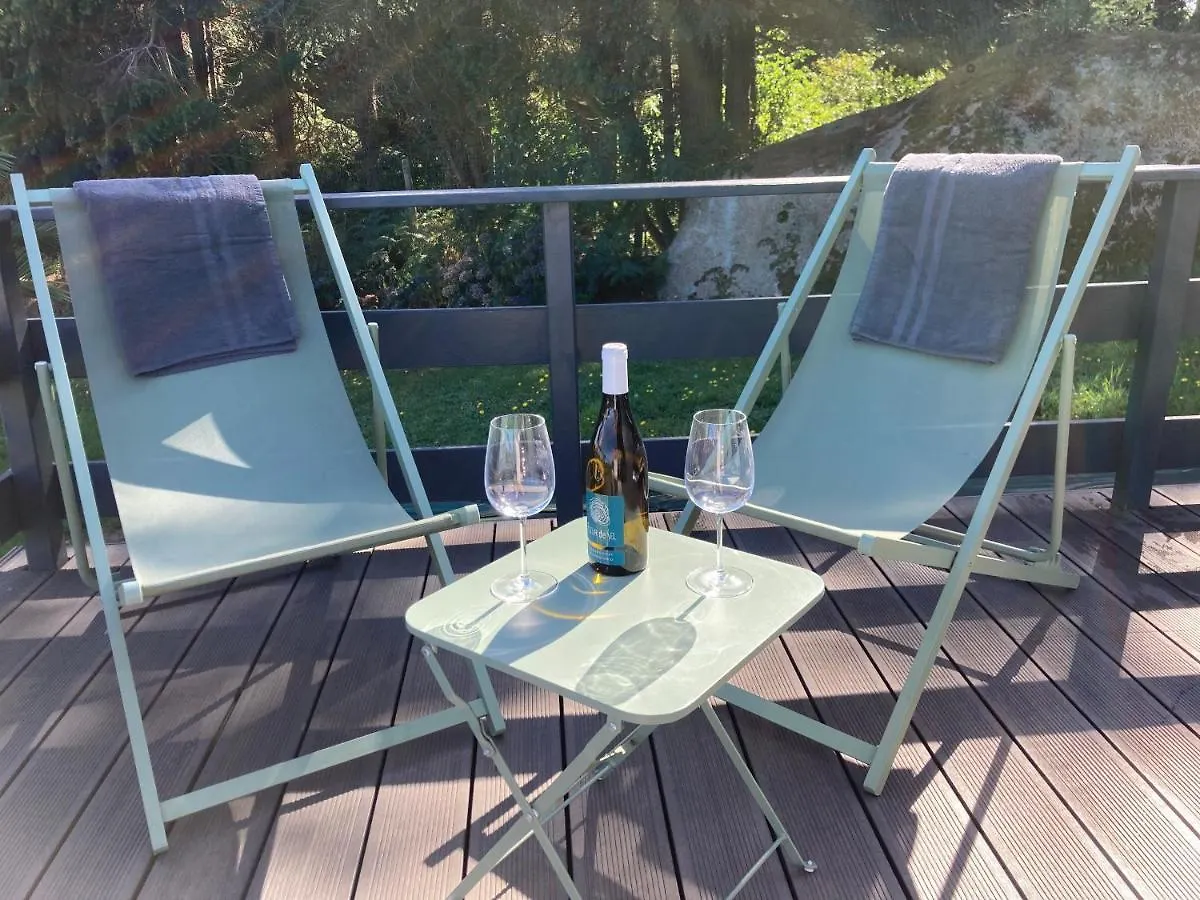 Scorfel Lodge, Northwood, Bain Nordique, Terrasse Tregastel Chalet