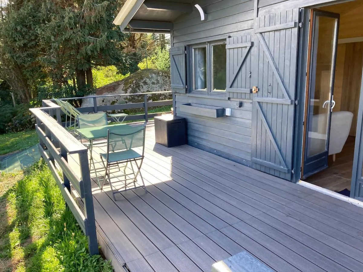 شاليه Scorfel Lodge, Northwood, Bain Nordique, Terrasse Trégastel فرنسا